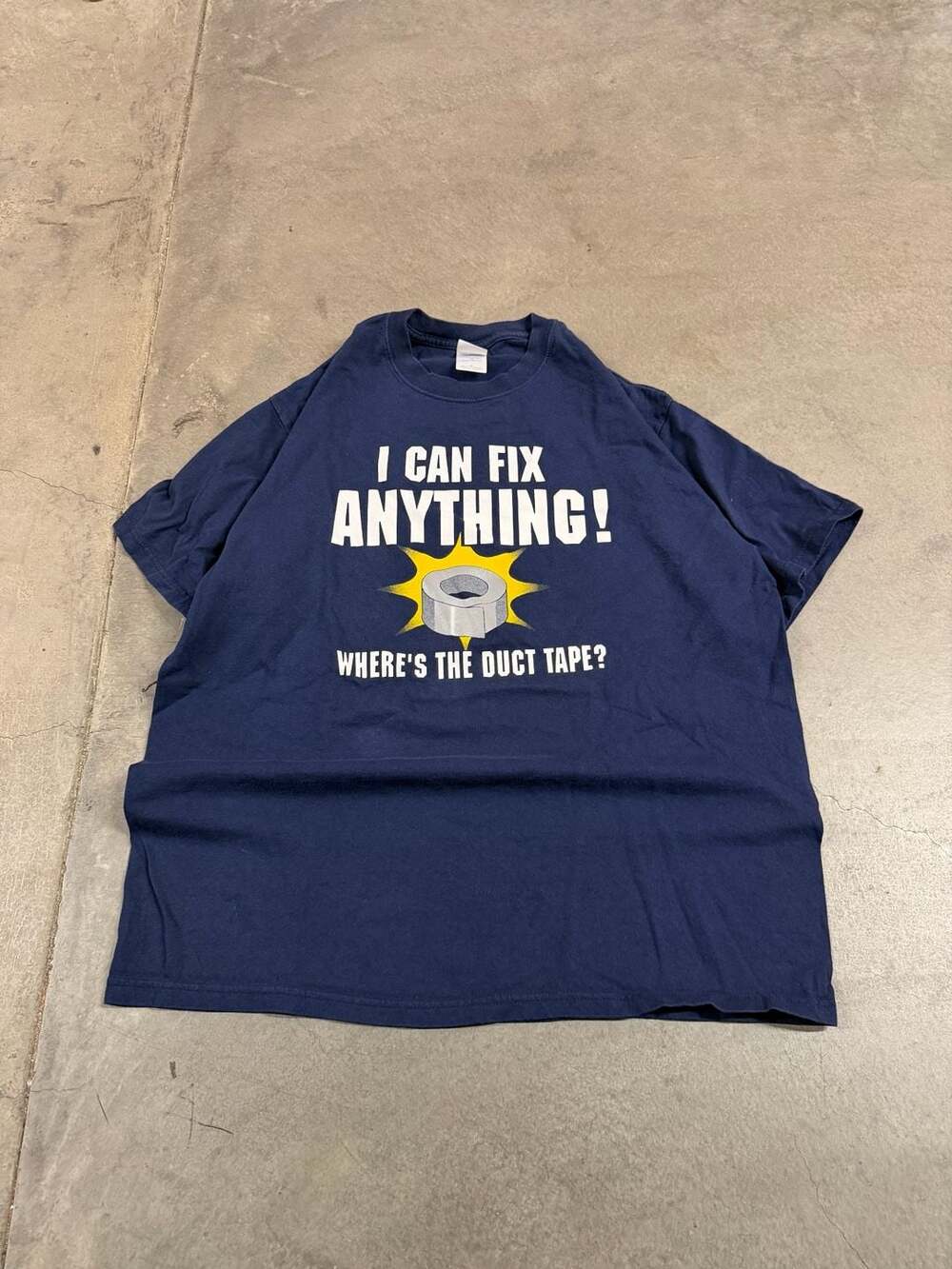 Vintage 90s I Can Fix Anything Where's The Duct Tape Size XL